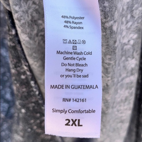 NWT Lularoe Julia Print Dress 2XL - Picture 3 of 7